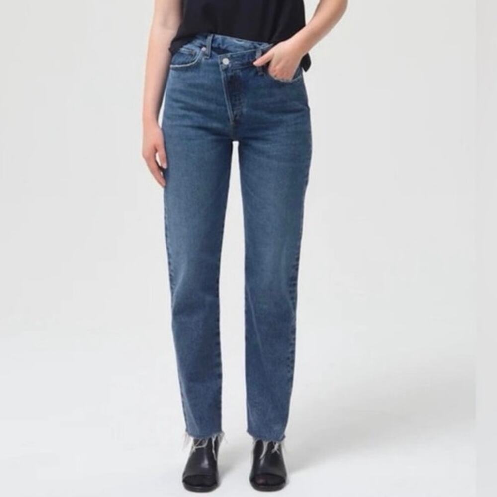 Jeans Agolde Criss Cross Straight Leg Size 28